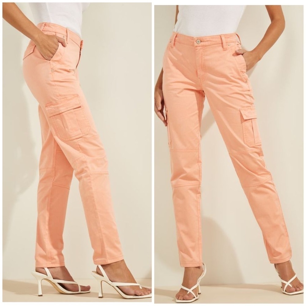 New GUESS Cargo skinny fit pant